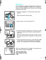 Preview for 7 page of Braun SensorControl BP 2550 User Manual