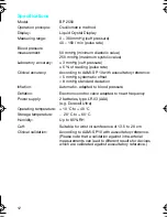 Preview for 12 page of Braun SensorControl BP 2550 User Manual