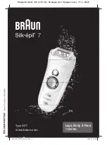 Preview for 1 page of Braun SIK EPIL 7 Service Manual