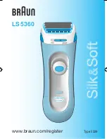 Braun Silk & Soft LS 5360 User Manual preview