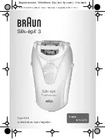 Braun Silk-epil 3 3170 Manual preview
