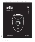 Braun Silk-epil 3 Manual предпросмотр