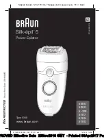 Предварительный просмотр 1 страницы Braun Silk-epil 5 5-329 Manual