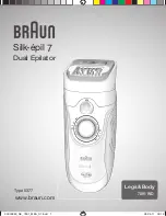 Braun Silk-Epil 7 7891 WD User Manual preview