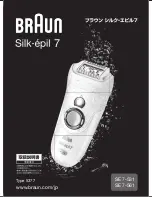 Braun Silk-epil 7 SE 7-531 User Manual preview