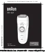 Braun Silk-epil 7881 WD Manual preview
