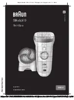 Предварительный просмотр 1 страницы Braun Silk-epil 9 SkinSpa SES 9-995BS Manual