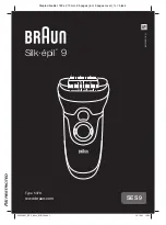 Предварительный просмотр 1 страницы Braun Silk-Epil 9 Manual