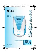 Preview for 1 page of Braun Silk-epil EverSoft 2240 Easy Start