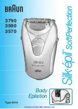 Braun Silk-epil SoftPerfection 3570 Instruction Manual preview