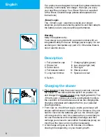 Предварительный просмотр 8 страницы Braun Syncro 5493 User Manual