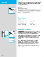 Preview for 8 page of Braun Syncro 5494 Owner'S Manual