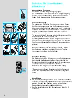 Preview for 6 page of Braun Syncro 7505 Manual