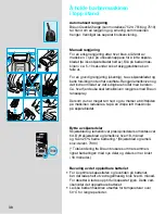 Preview for 38 page of Braun Syncro 7505 Manual