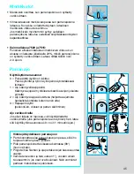 Preview for 45 page of Braun Syncro 7505 Manual