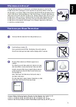 Предварительный просмотр 7 страницы Braun ThermoScan IRT 6515 Owner'S Manual