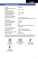 Предварительный просмотр 11 страницы Braun ThermoScan IRT3030LA Manual