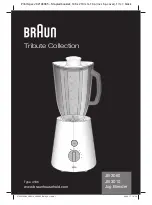 Preview for 1 page of Braun Tribute JB 3010 Manual