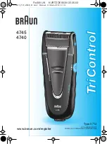 Braun TriControl 4740 Manual preview