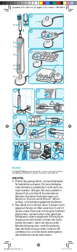 Preview for 2 page of Braun TriZone 1000 Manual