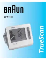 Braun TrueScan BPW4100 Manual preview