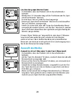 Preview for 21 page of Braun TrueScan BPW4100 Manual