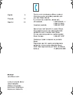 Preview for 2 page of Braun Twin Control 4615 User Manual