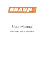 Предварительный просмотр 1 страницы Braun UNIVERSAL-CULTIVATOR-FRAME UKR User Manual