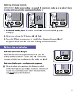 Preview for 11 page of Braun VitalScan 1 Manual