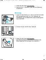 Preview for 7 page of Braun VitalScan Plus BP 1600 Manual