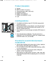 Preview for 16 page of Braun VitalScan Plus BP 1600 Manual