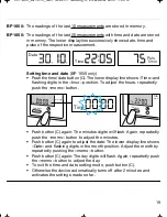 Preview for 19 page of Braun VitalScan Plus BP 1600 Manual