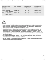 Preview for 35 page of Braun VitalScan Plus BP 1600 Manual