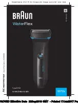 Braun WaterFlex Series Manual preview