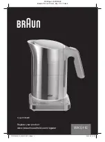 Предварительный просмотр 1 страницы Braun WK 5115 Manual