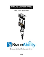 Предварительный просмотр 6 страницы BraunAbility 100413-001 Dealer/Owner/Operator Manual