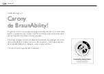 Предварительный просмотр 124 страницы BraunAbility Carony 16 User Manual