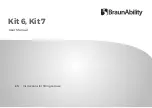 Предварительный просмотр 1 страницы BraunAbility Kit 6 Instructions For Fitting And Use