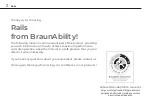 Предварительный просмотр 2 страницы BraunAbility Rails User Manual