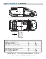 Preview for 4 page of BraunAbility Rampvan XT Application Manual