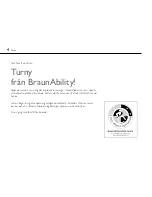 Preview for 4 page of BraunAbility Turny User Manual