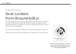 Предварительный просмотр 2 страницы BraunAbility ULB User Manual