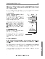 Предварительный просмотр 20 страницы Brauniger AV Pilot II Operating Instructions Manual