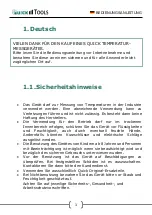 Preview for 3 page of Bräunlich QU191AD User Manual