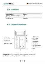 Preview for 5 page of Bräunlich QU191AD User Manual