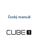 Предварительный просмотр 1 страницы Brava Cube1 Manual