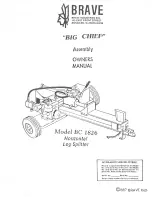 Brave BC 1826 Big Cheef Owner'S Manual preview