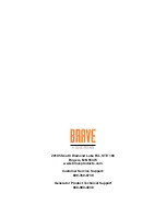 Предварительный просмотр 60 страницы Brave BRI7000IER Operating Instructions And Owner'S Manual