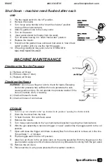 Предварительный просмотр 16 страницы Brave BRM500 Operation And Service Manual