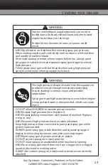 Preview for 23 page of Brave BRP4030HAR Operation Manual